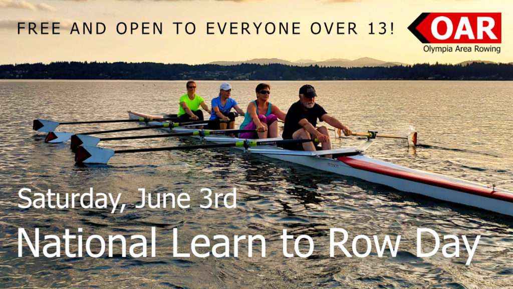 National Learn to Row Day Olympia Area Rowing